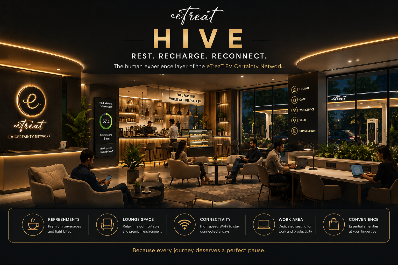 eTreaT Hive Hospitality Lounge