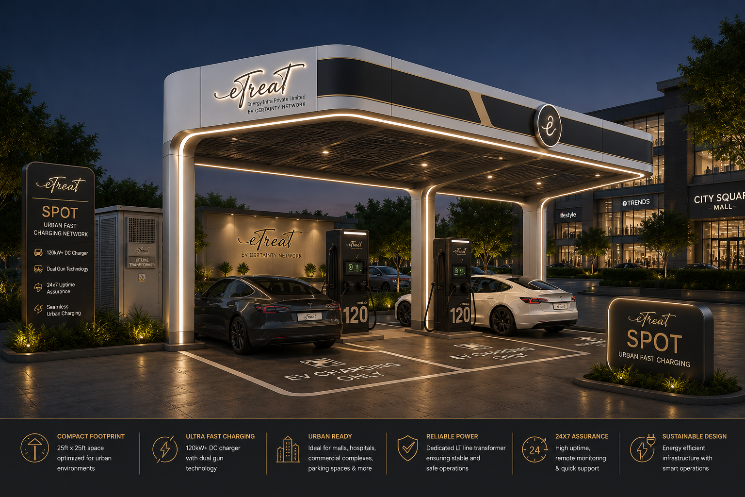 Spot Urban Fast Charging Network